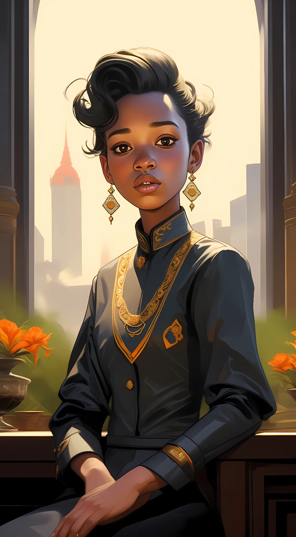 ai character: Lill  background