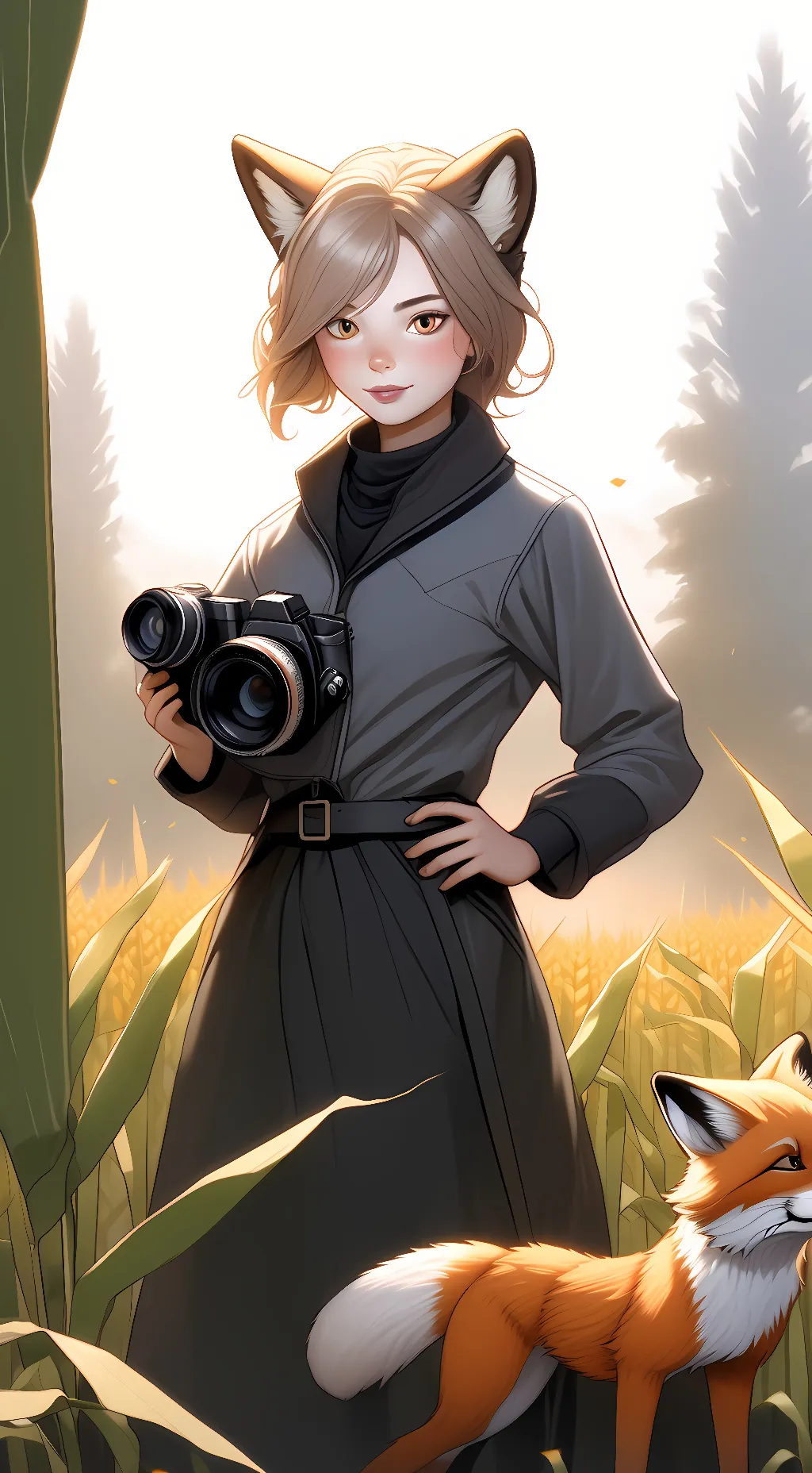 ai character: Cecilia background