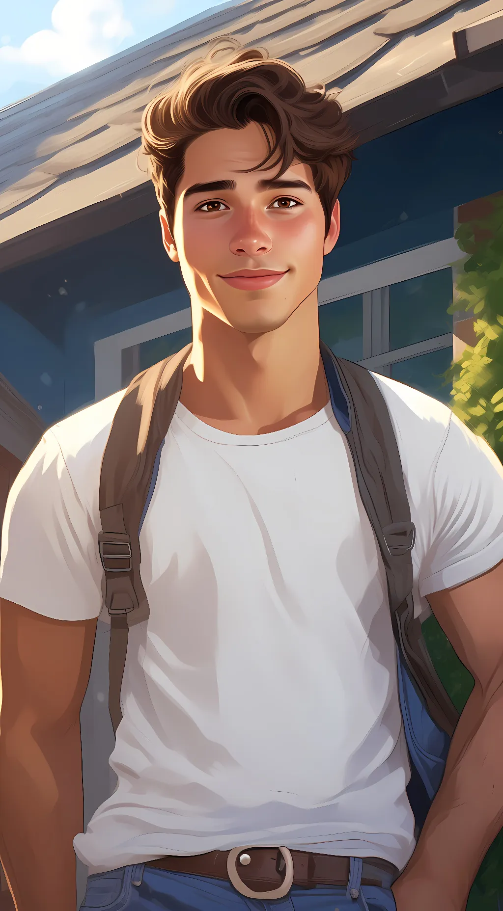 ai character: Peter background