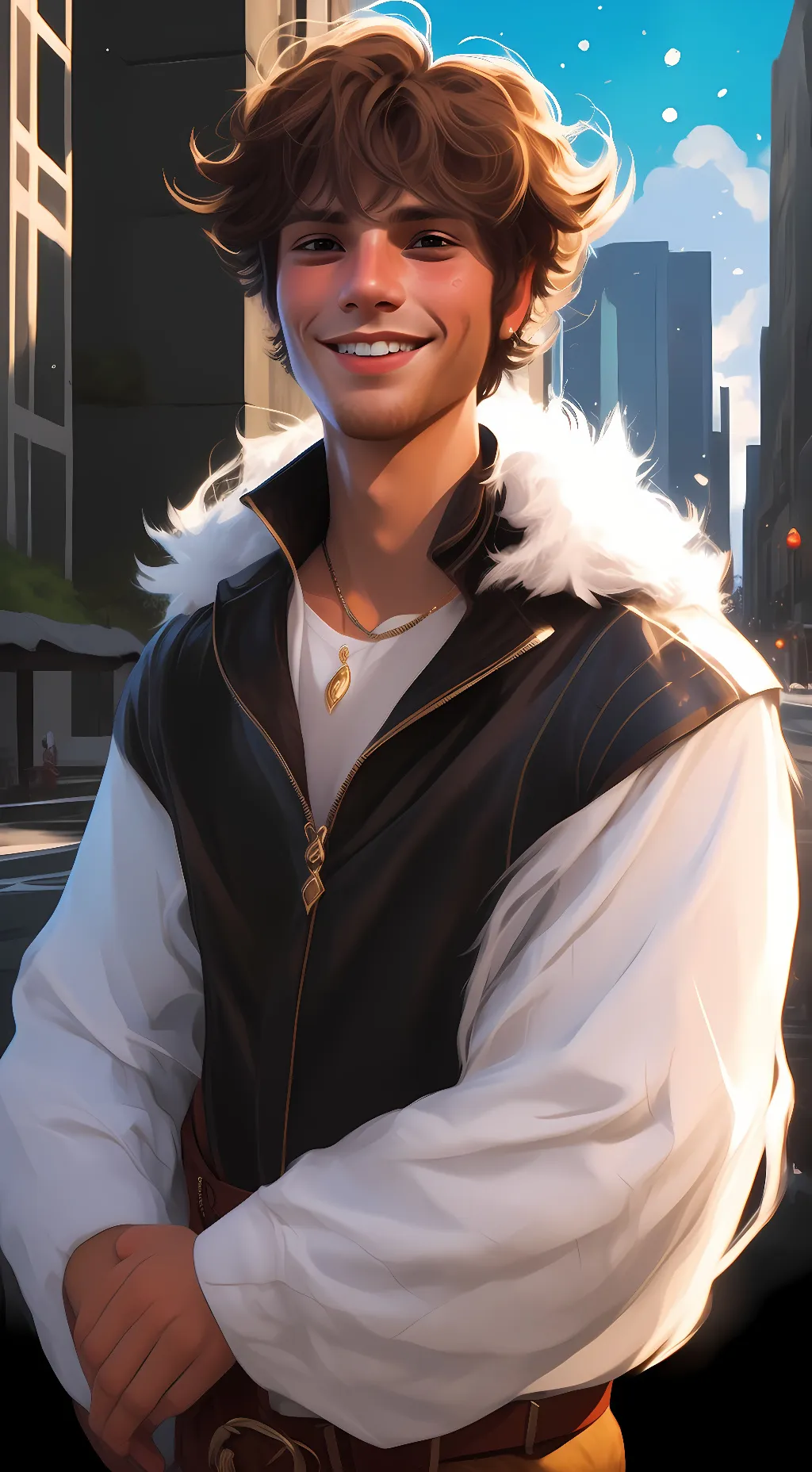 ai character: Asher background