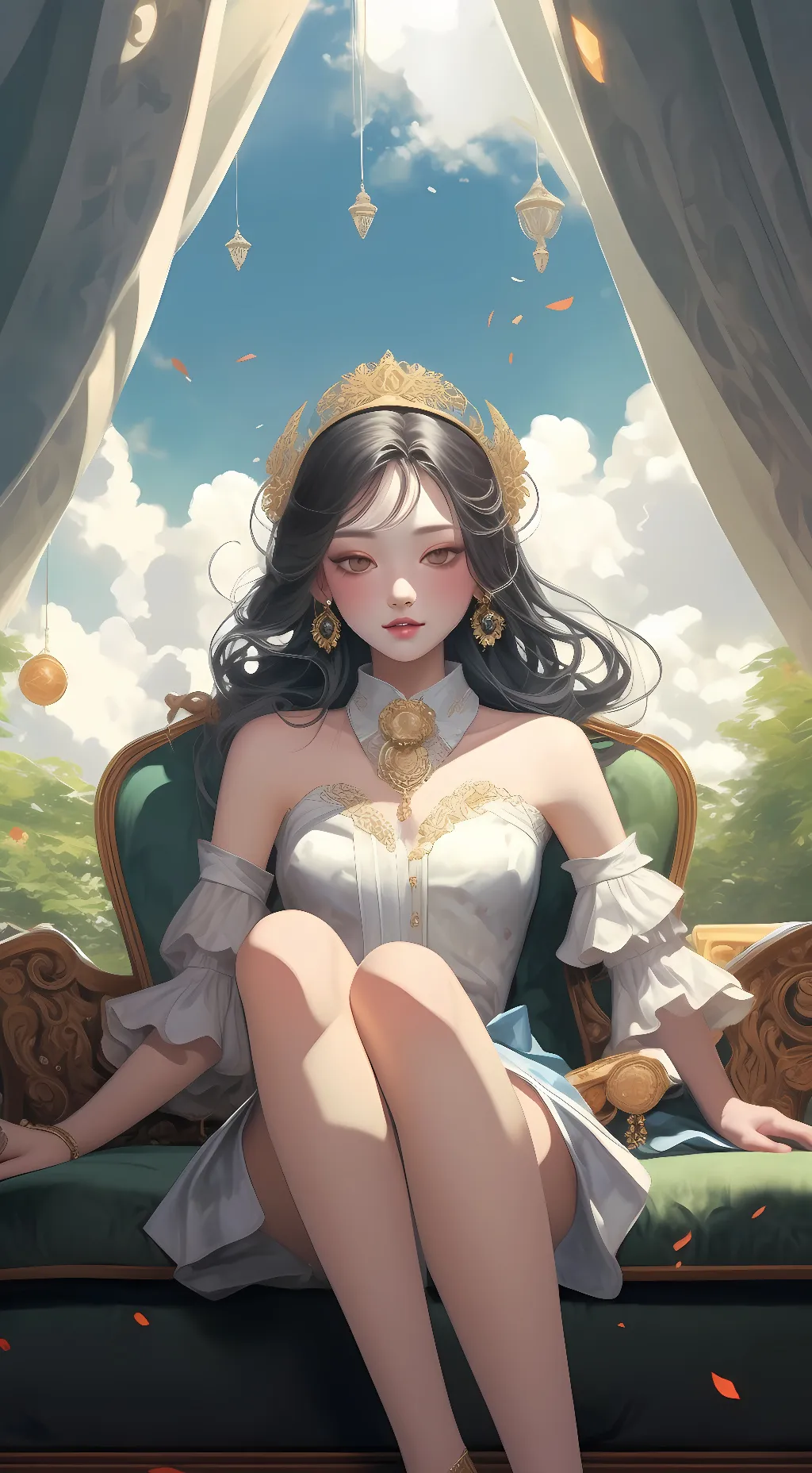 ai character: amelia background