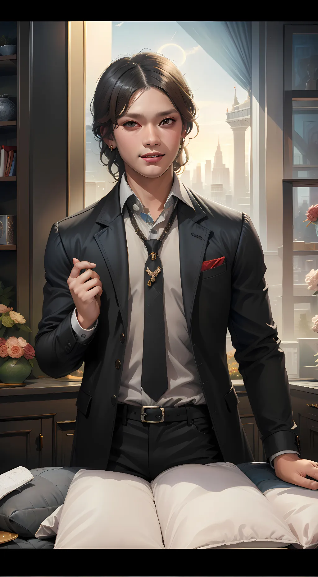 ai character: Lauren background