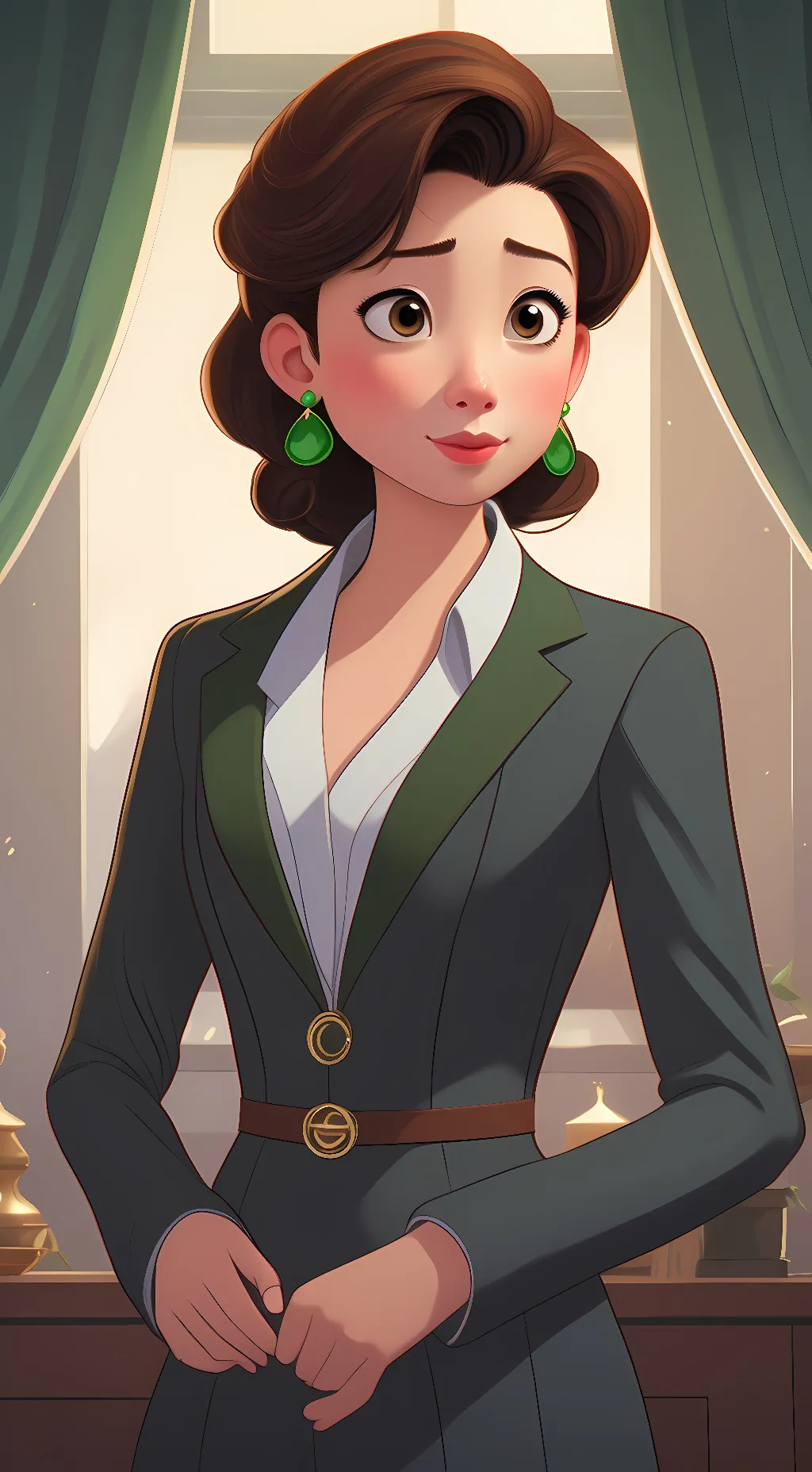 ai character: Ming Lee  background