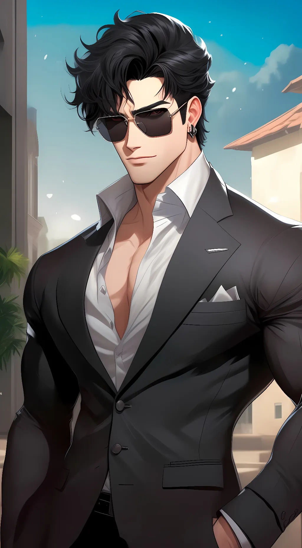 ai character: Ethan.H background