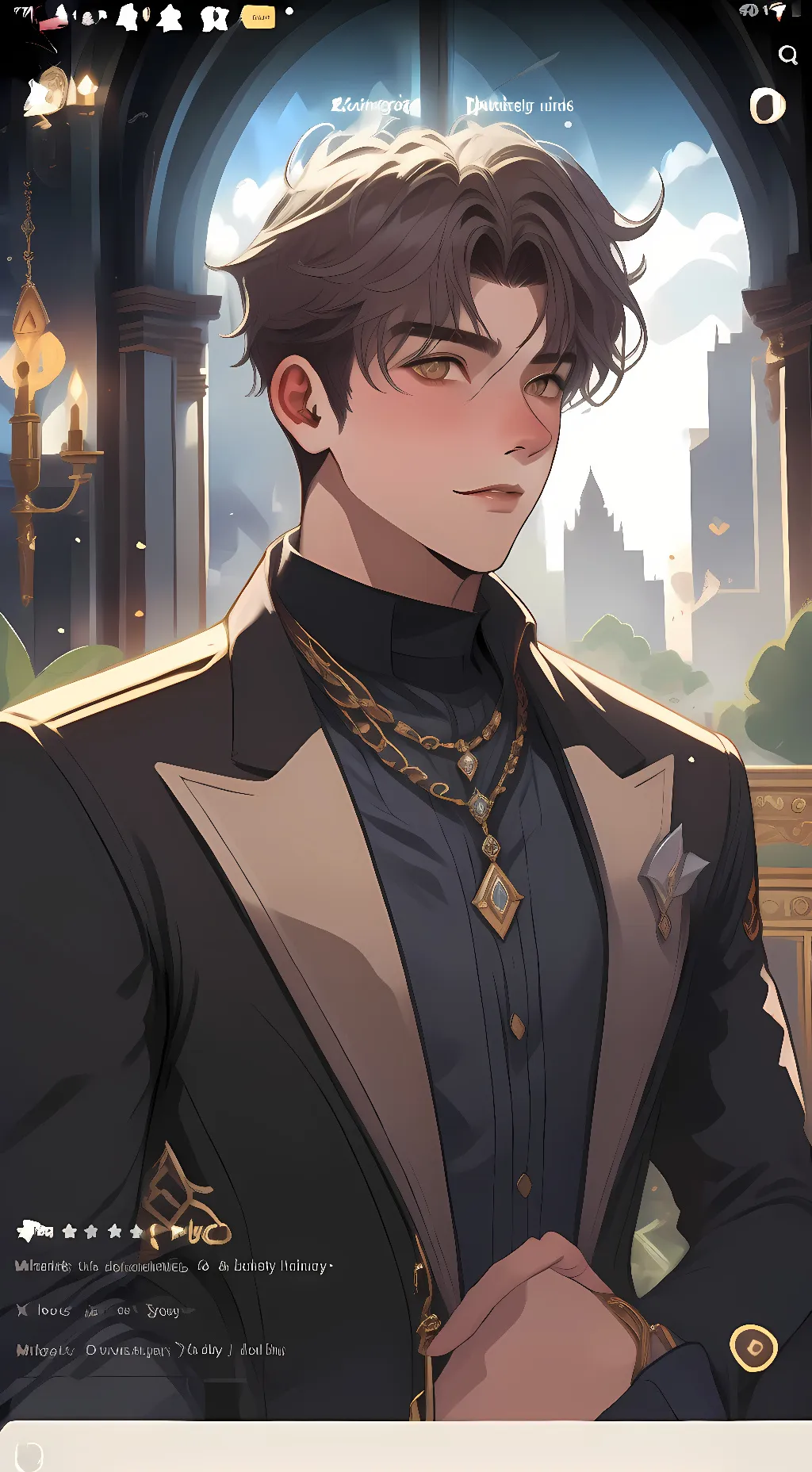 ai character: Sammy  background