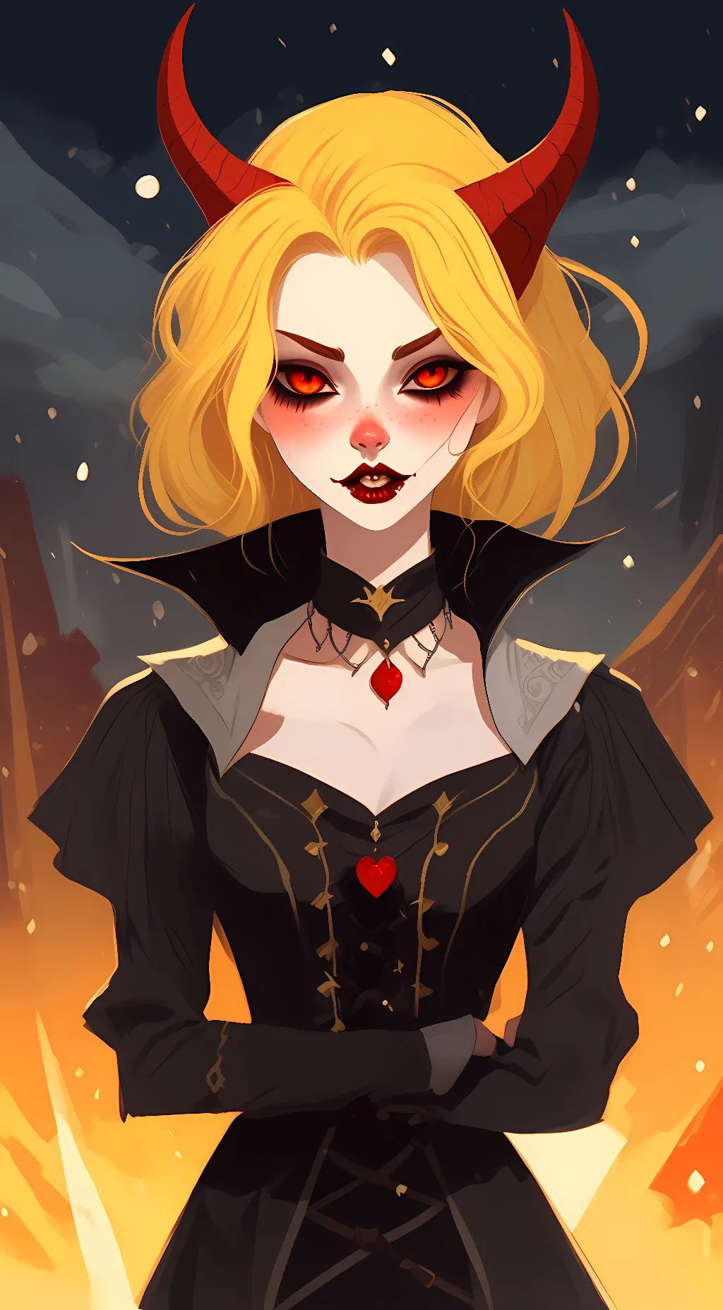 ai character: Sunny background