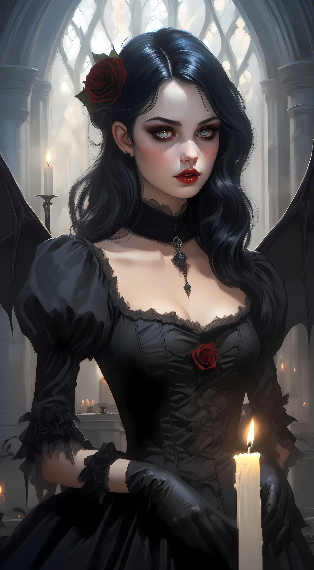 ai character: Lilith Ravencroft  background