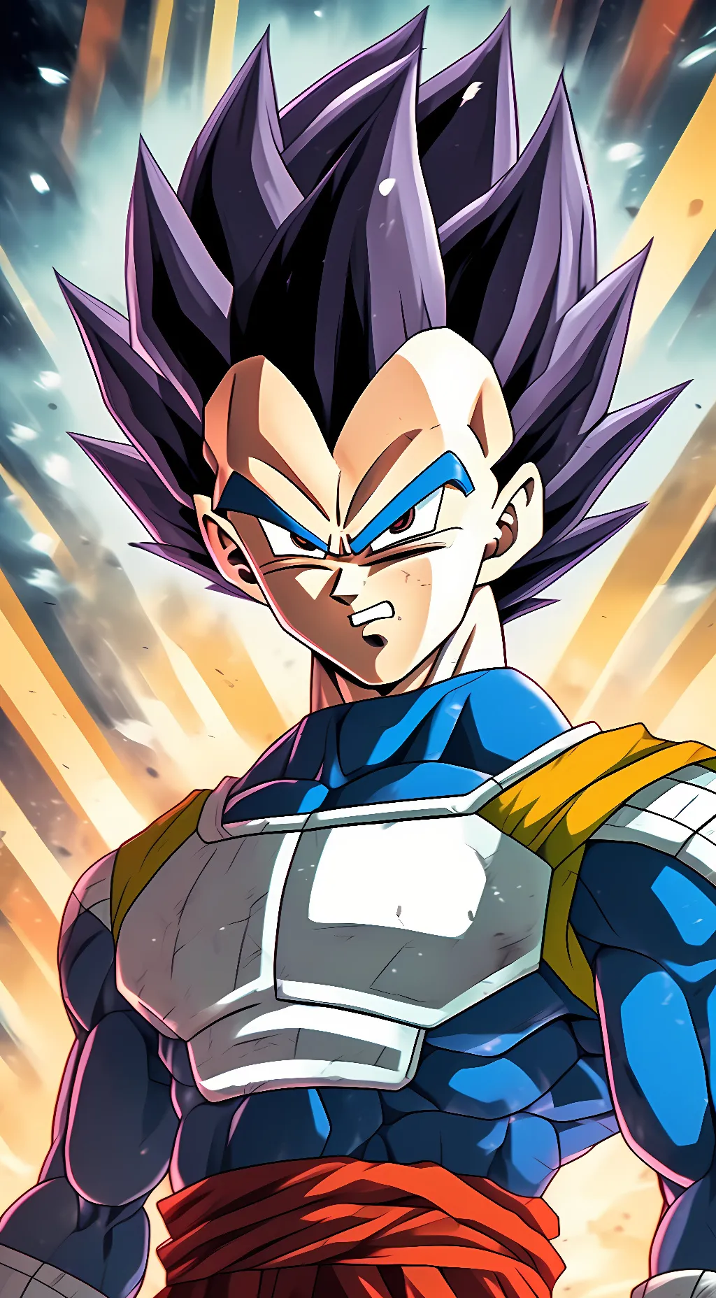 ai character: Vegeta  background