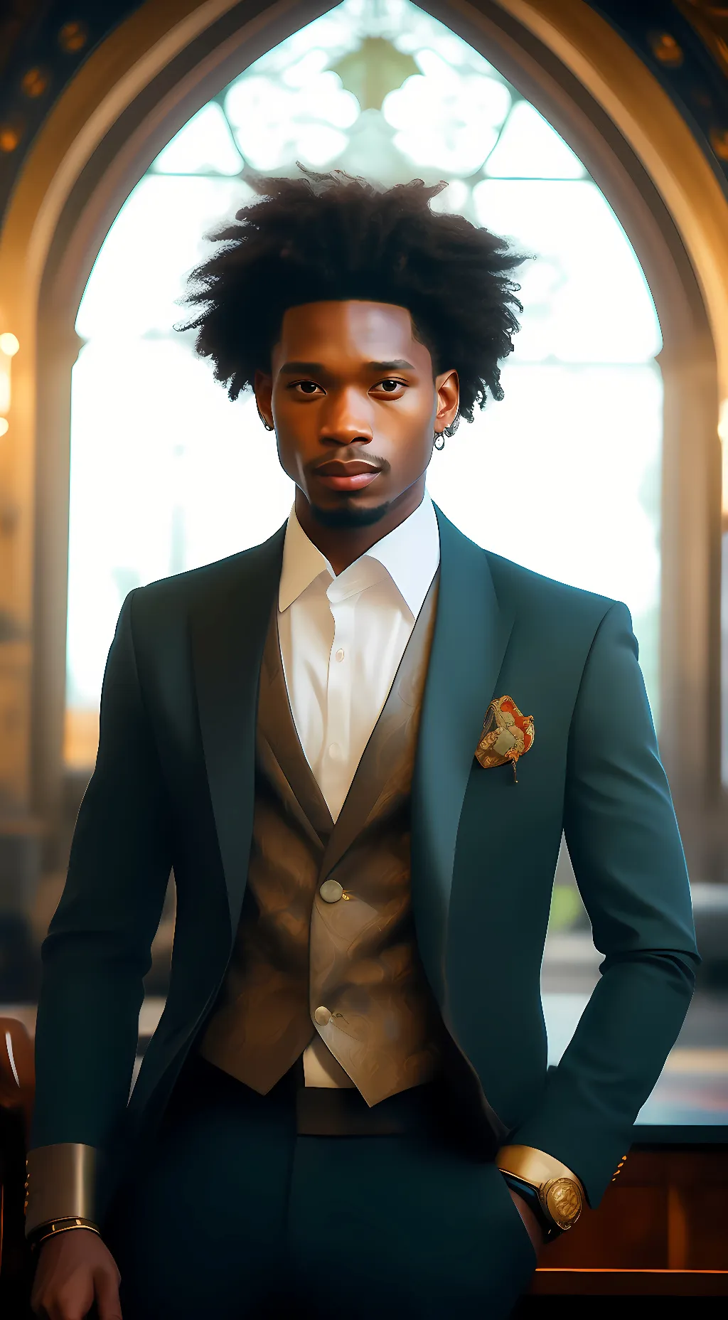 ai character: D4vd background