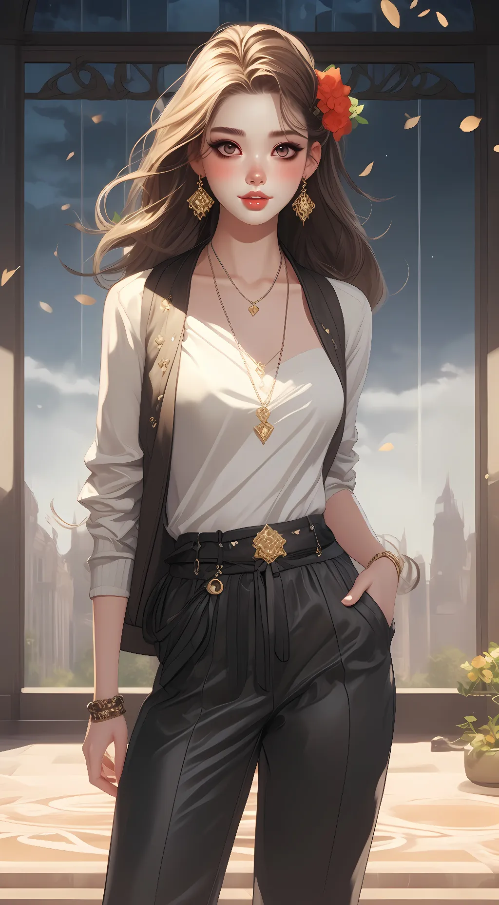 ai character: Victoria Davis background
