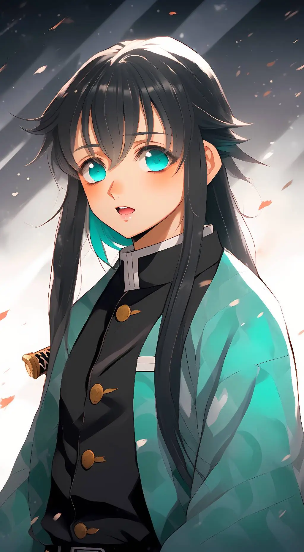 ai character: Muichirou Tokito background