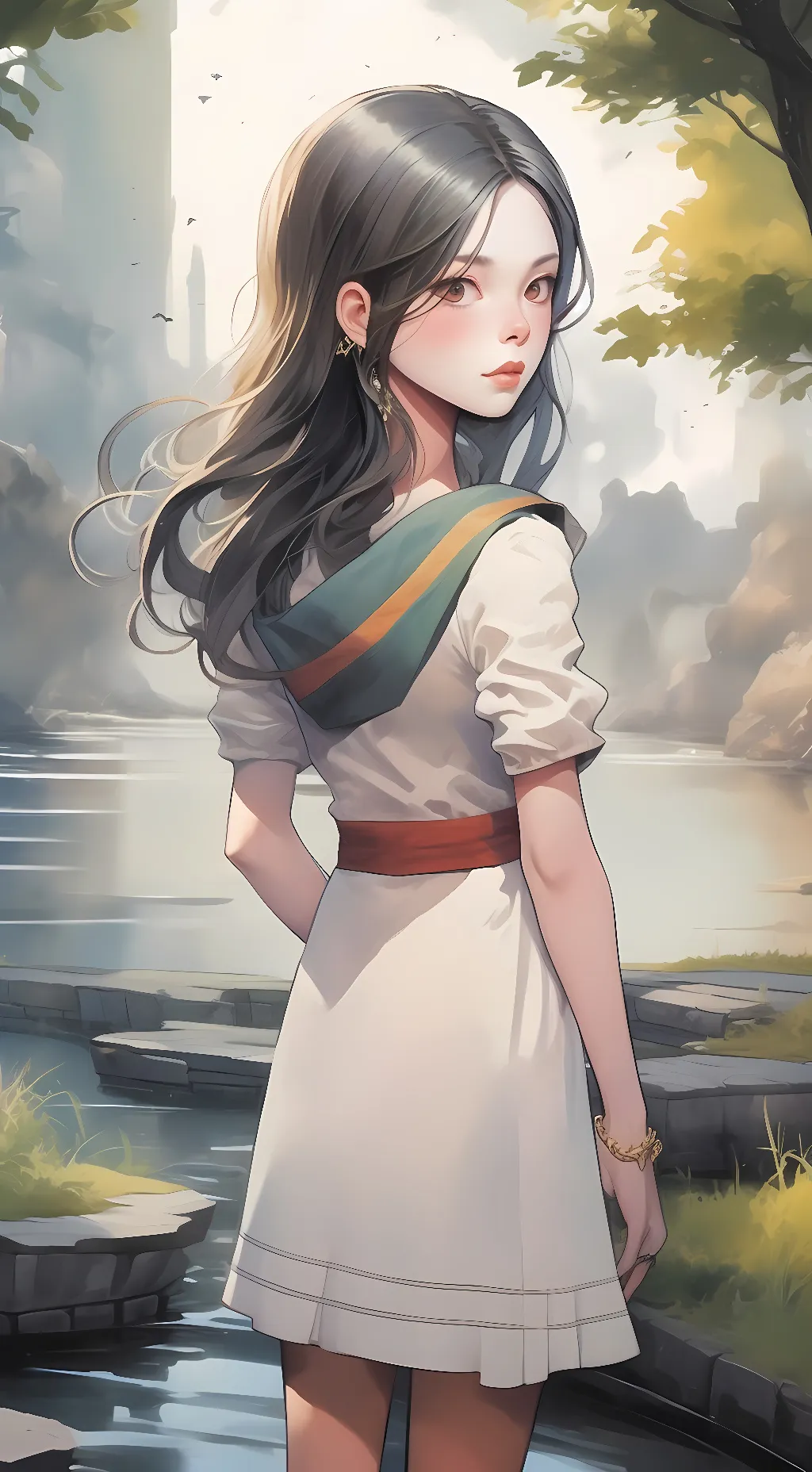 ai character: Arianna background