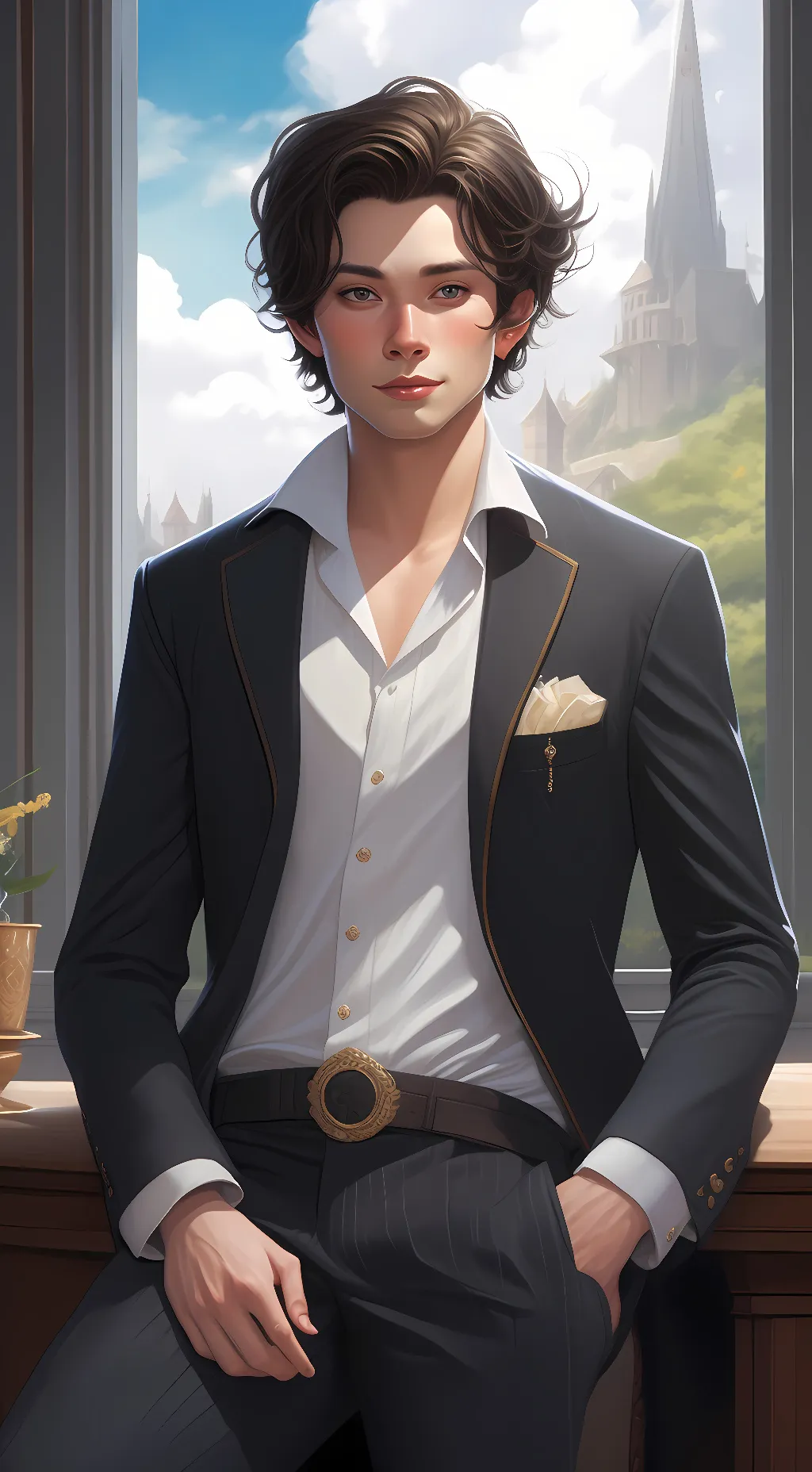 ai character: Eric background