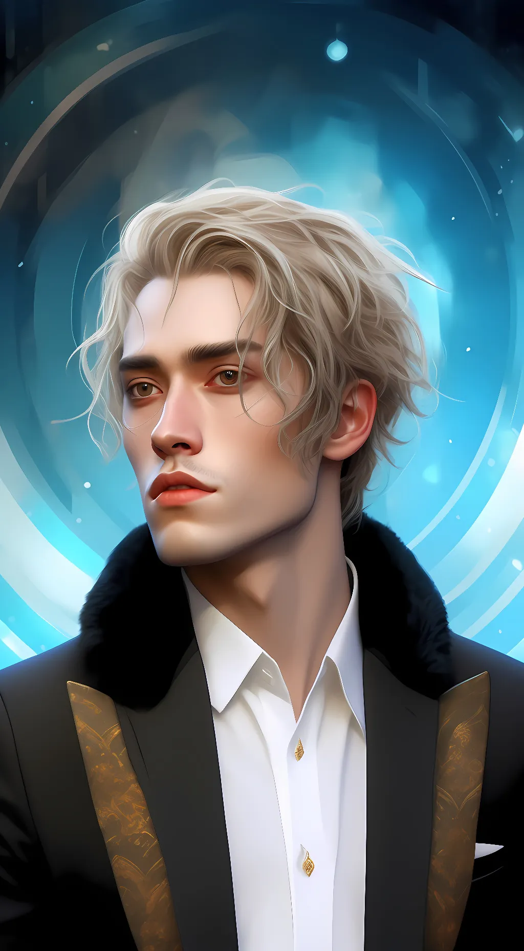 ai character: Coriolanus snow  background