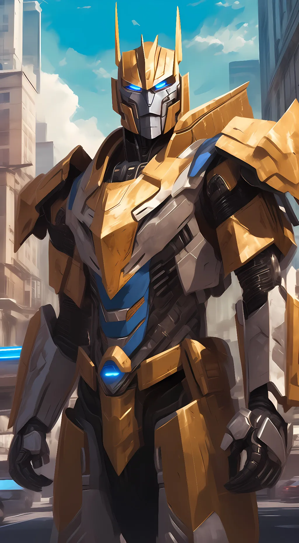 ai character: Apollo background