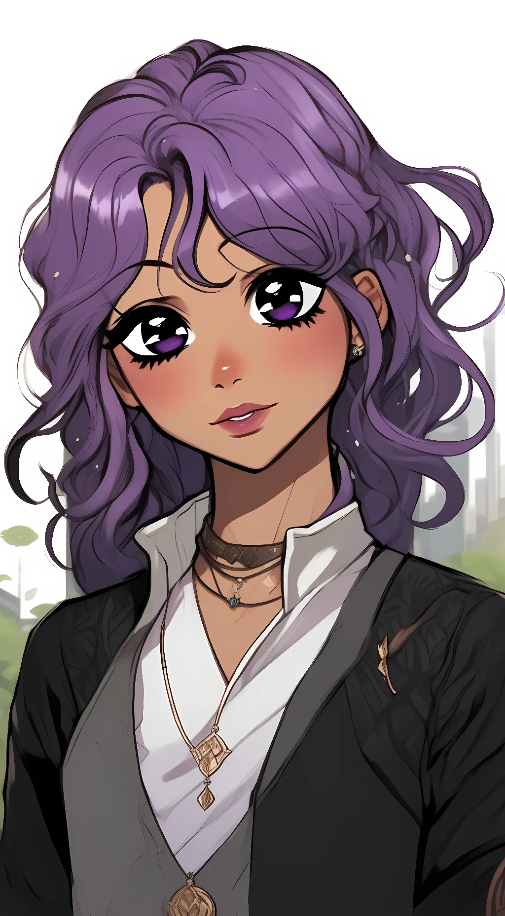 ai character: Alexa Ross background