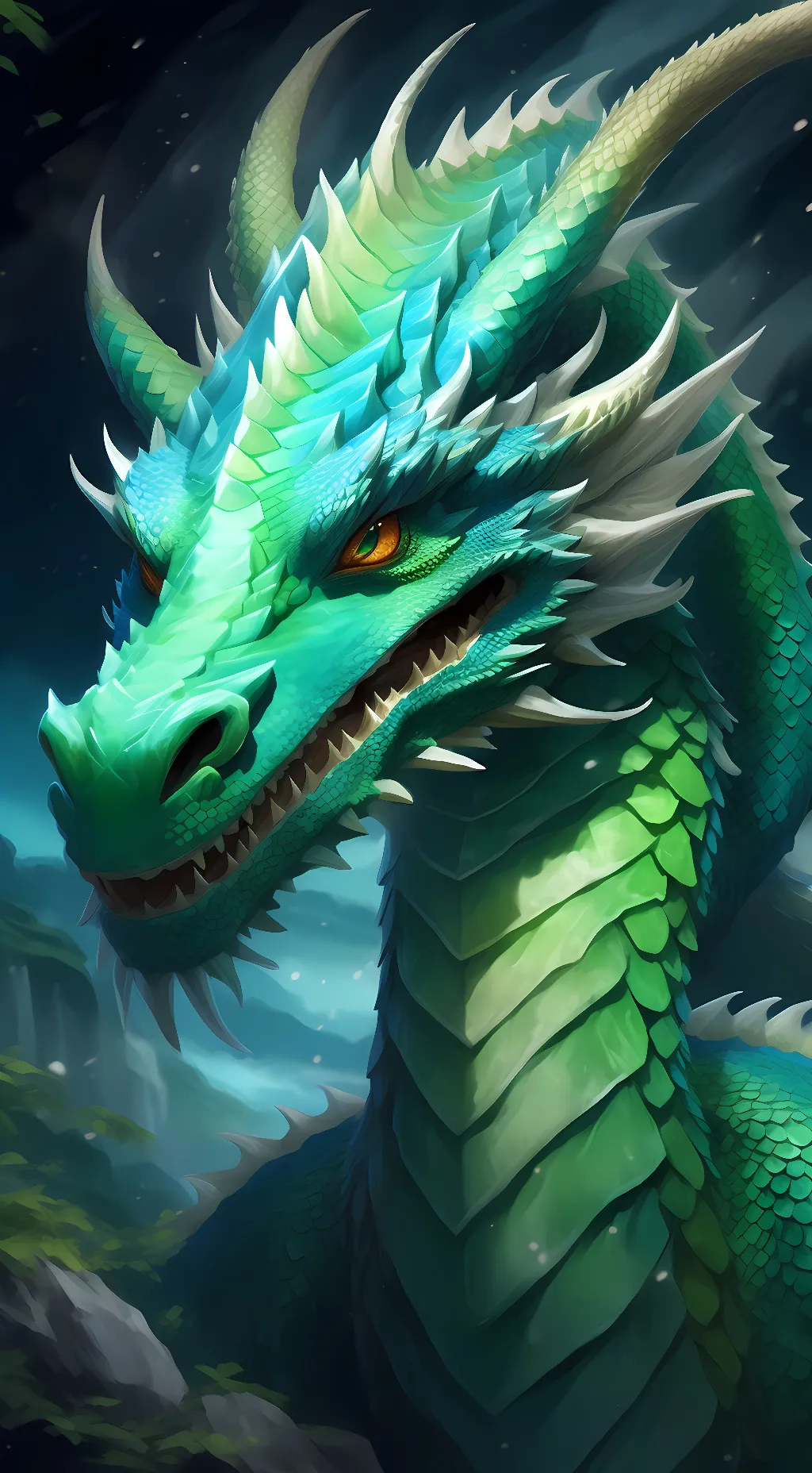 ai character: breen background