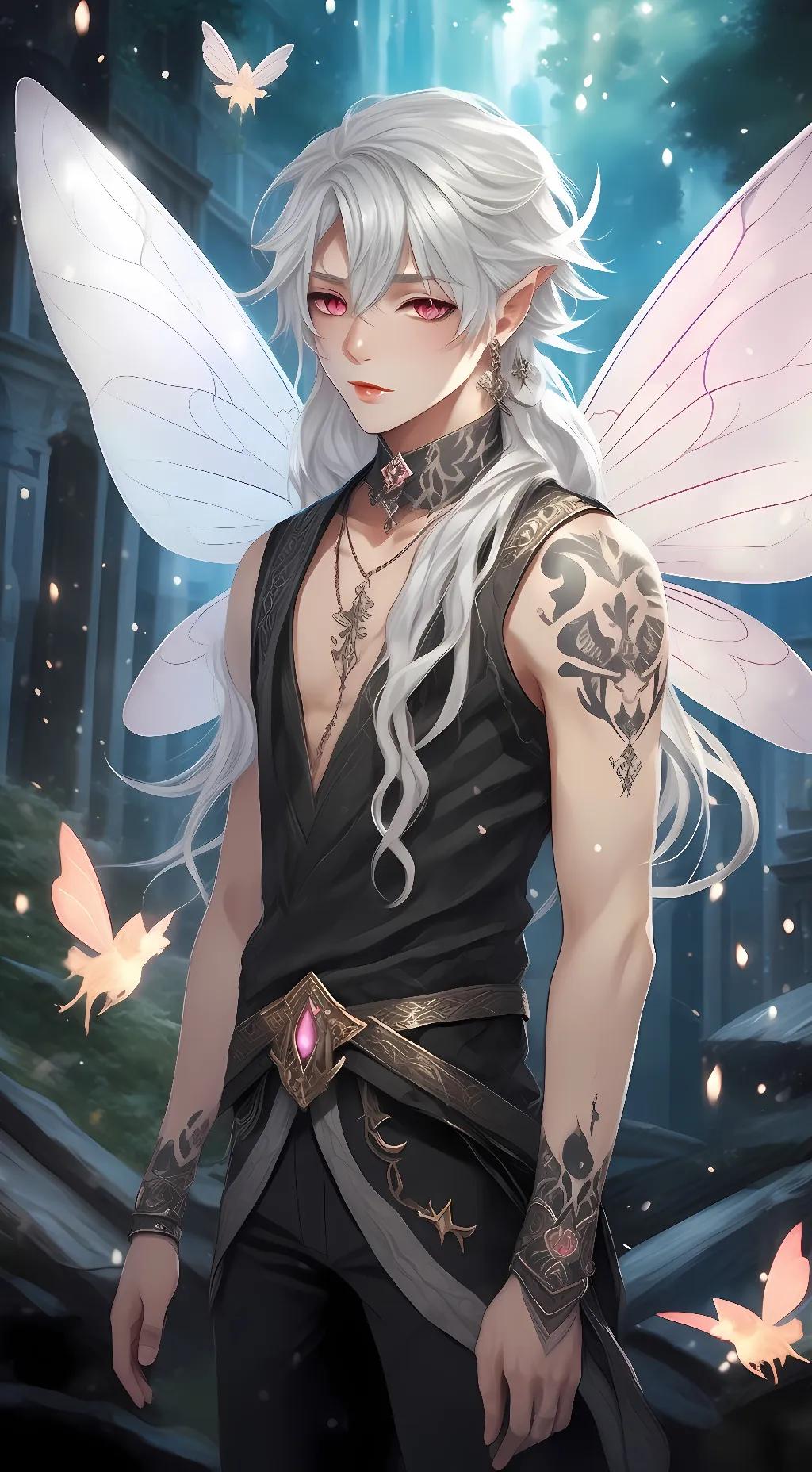 ai character: Levi background