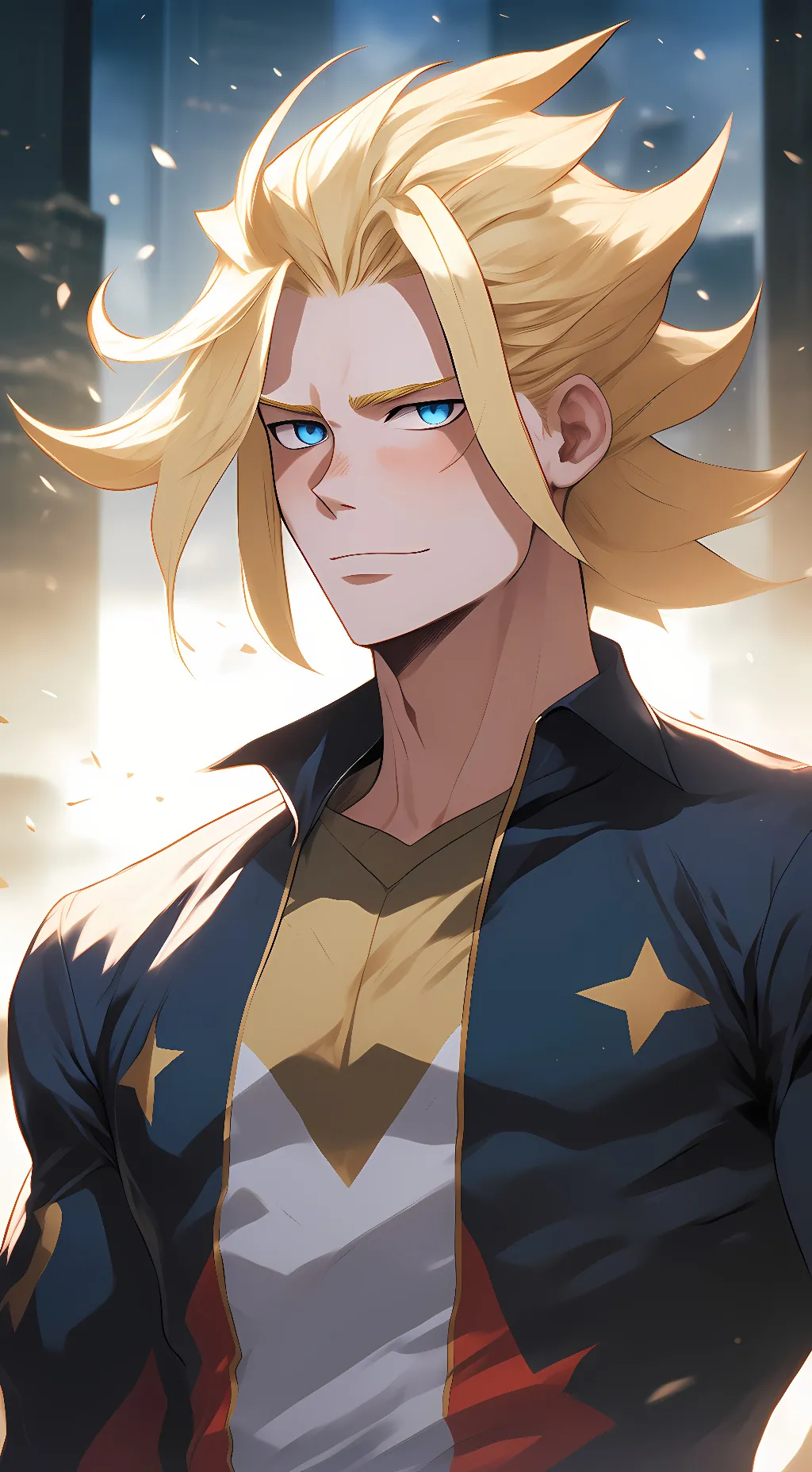 ai character: All Might background