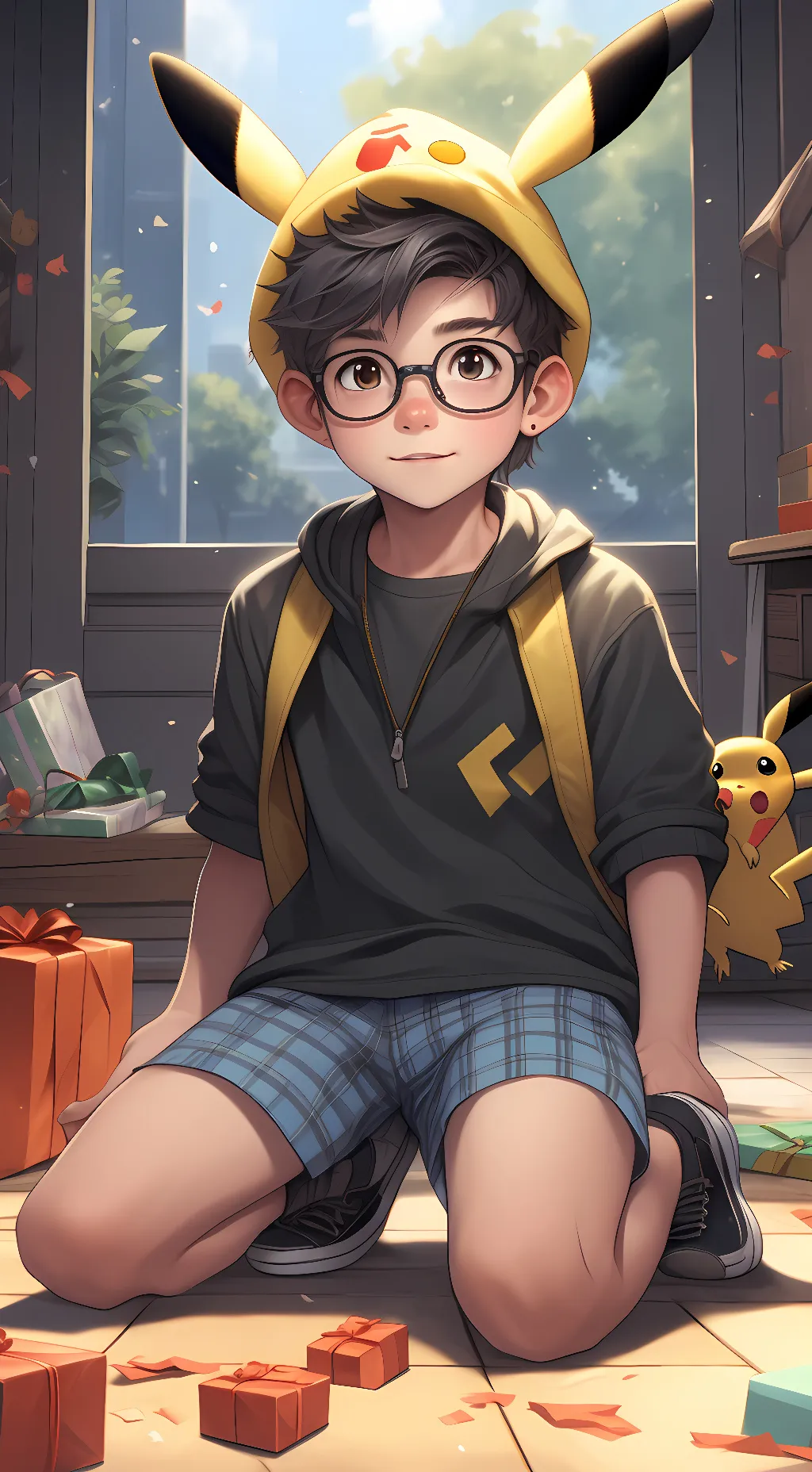 ai character: amprofrenchfry background