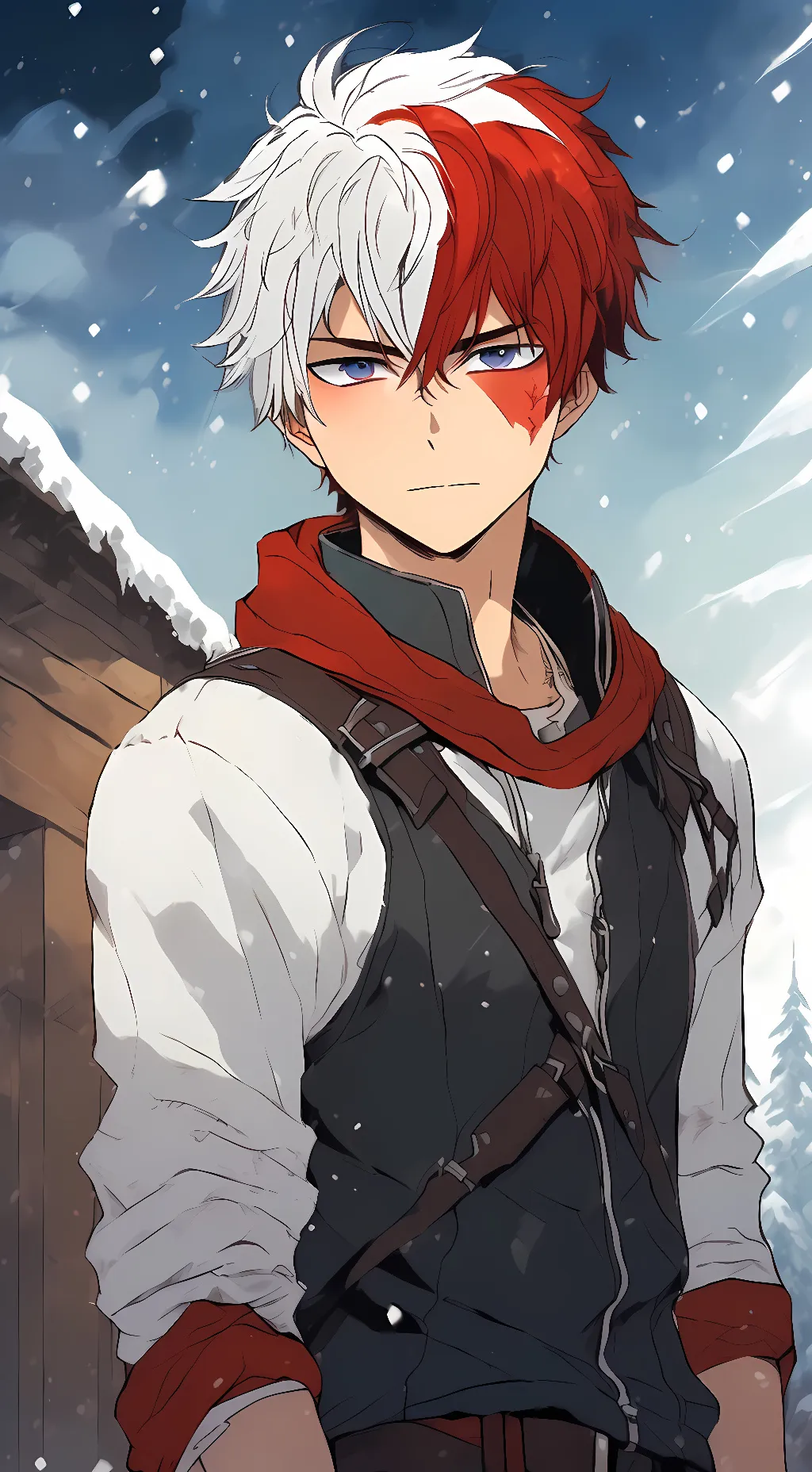 ai character: Todoroki background