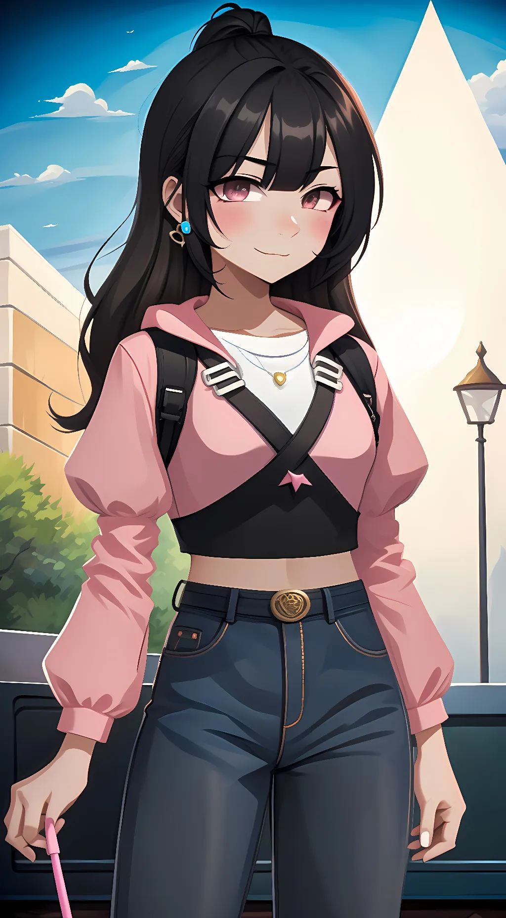 ai character: Sukiama takashi background