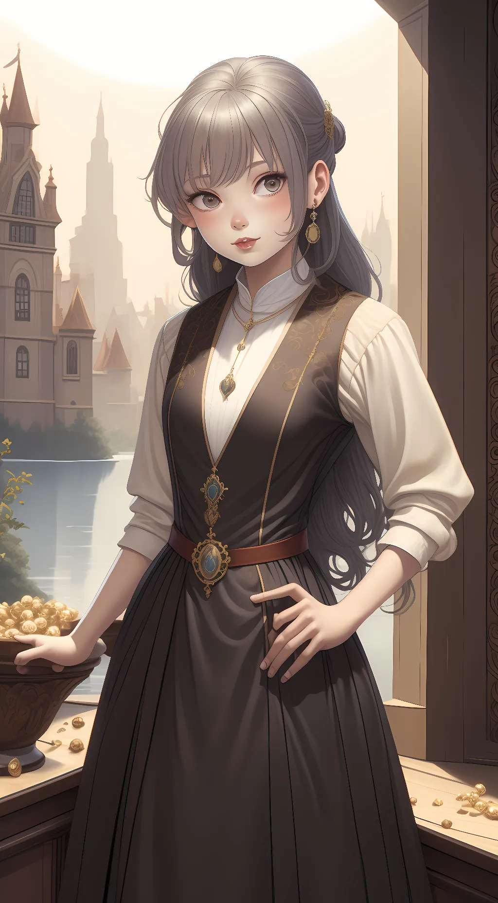 ai character: Mom background