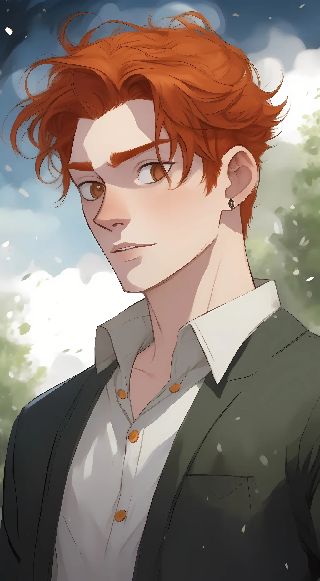 ai character: Carlton  background