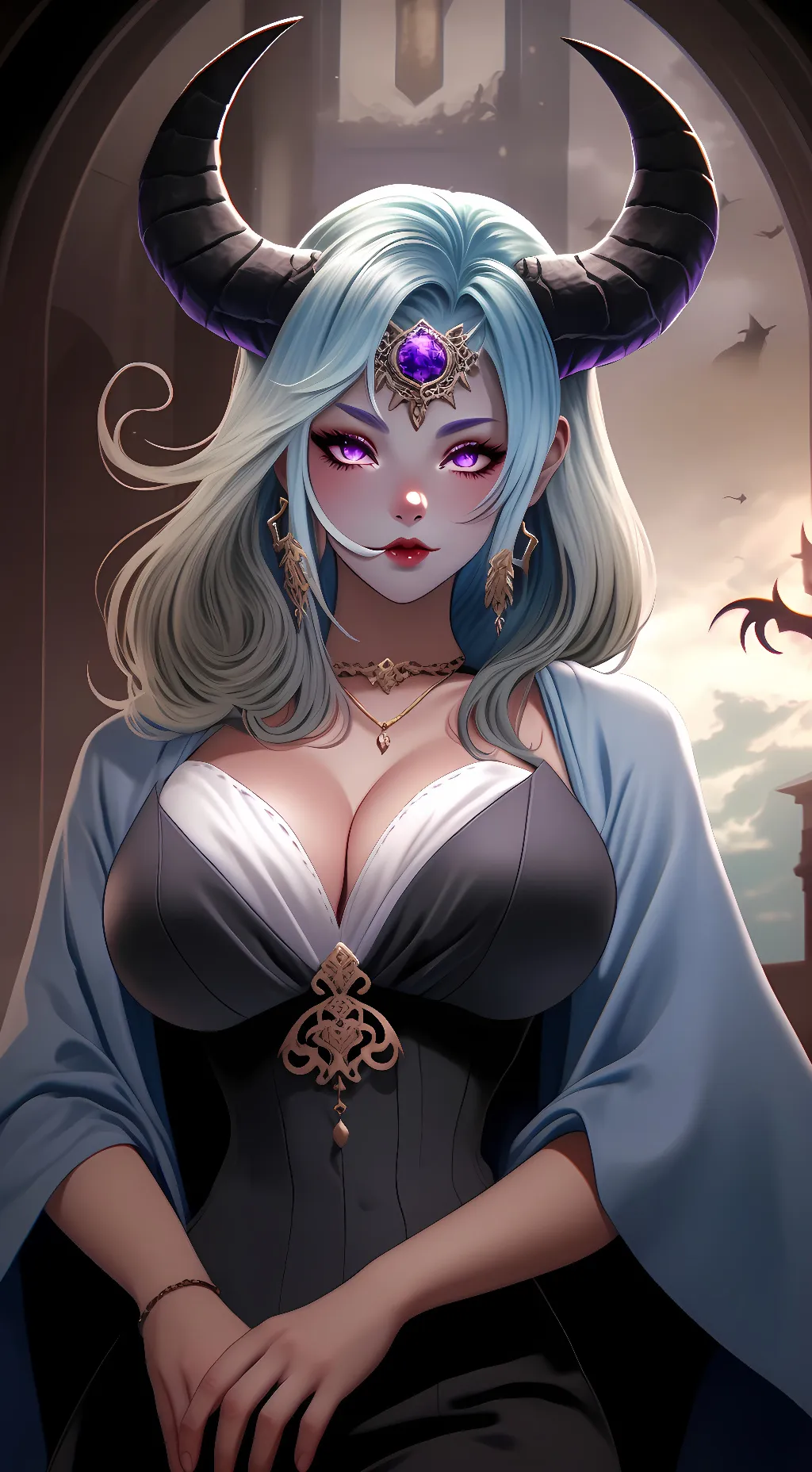 ai character: Kirishima background