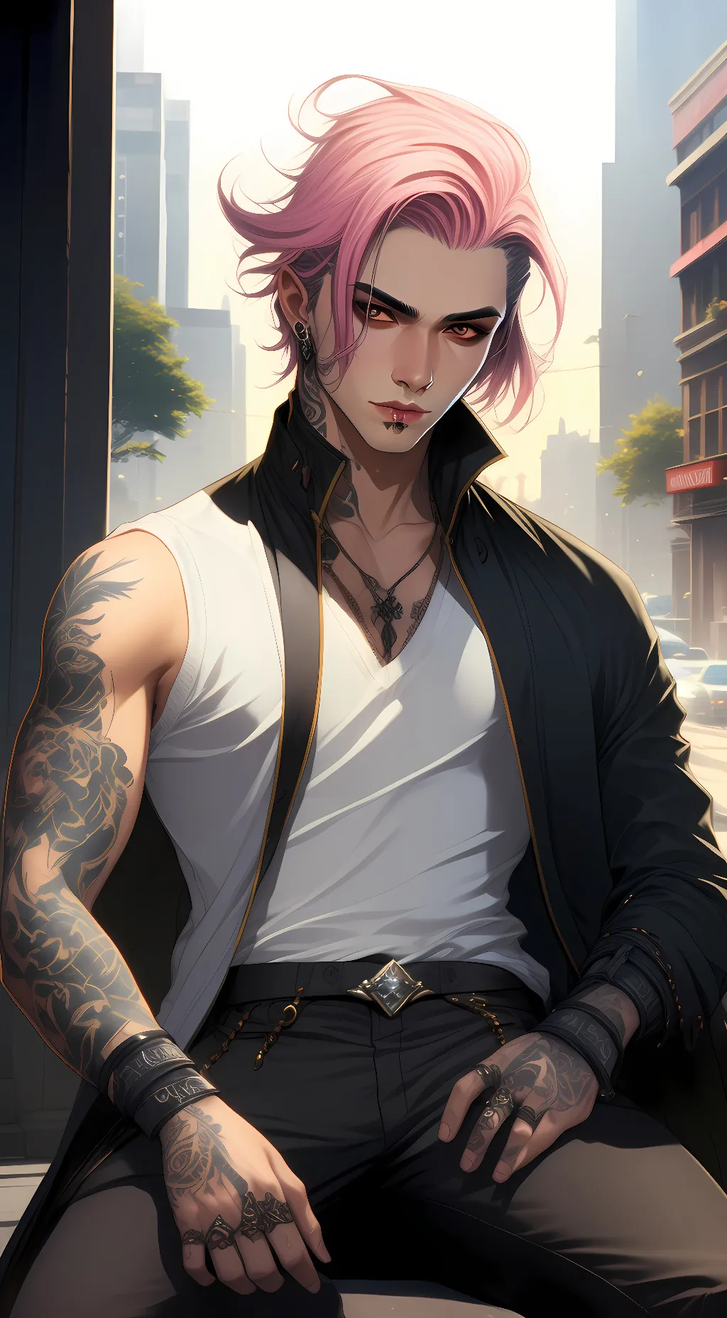 ai character: Adaleigh  background