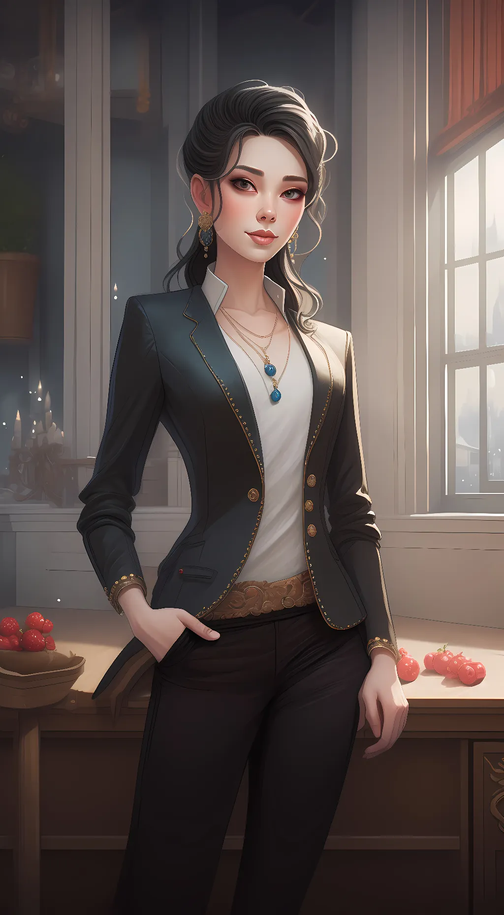 ai character: cindy background