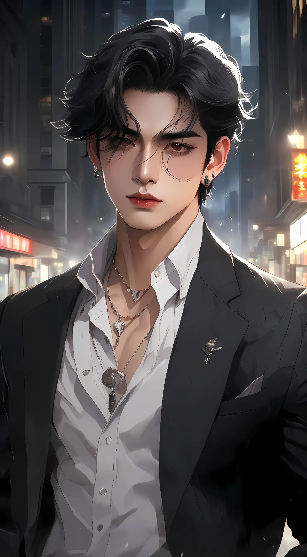 ai character: Jaxon Vale background