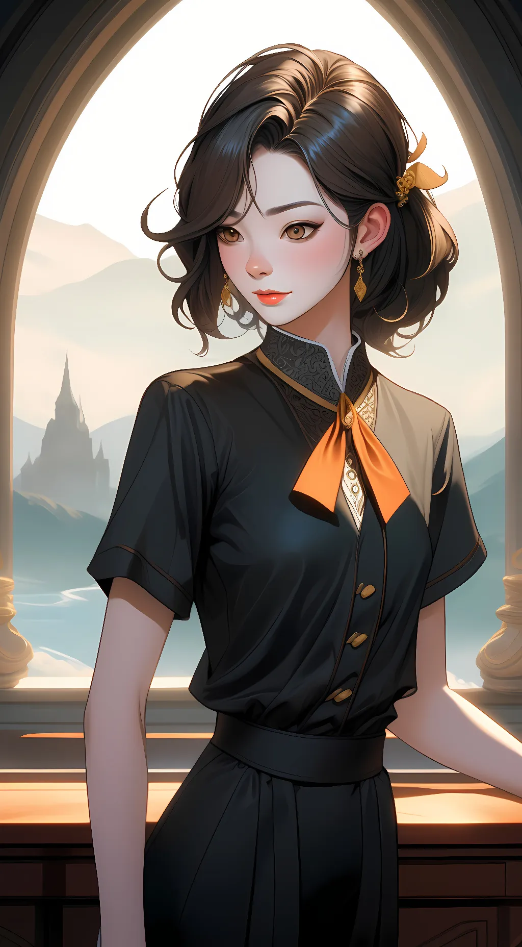 ai character: Sophia Deveraux background