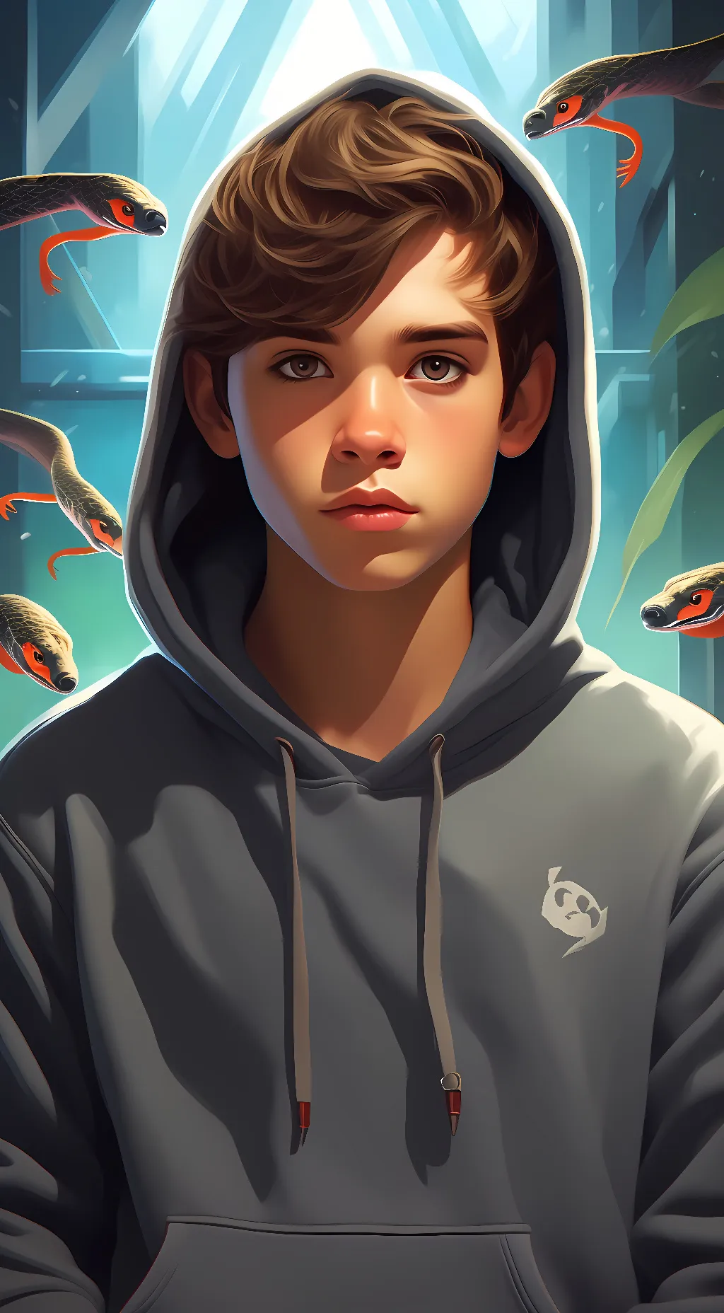 ai character: Chris background