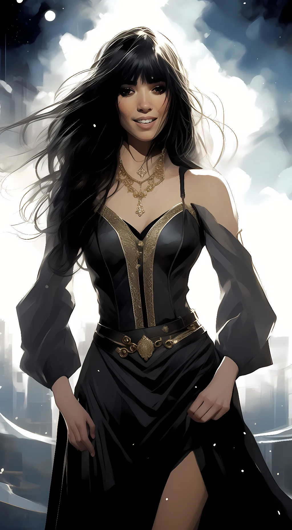 ai character: Loreen background