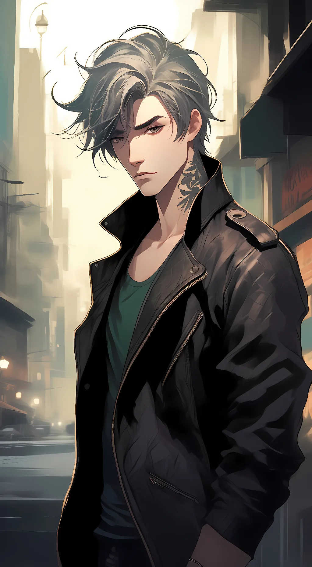 ai character: Ian background