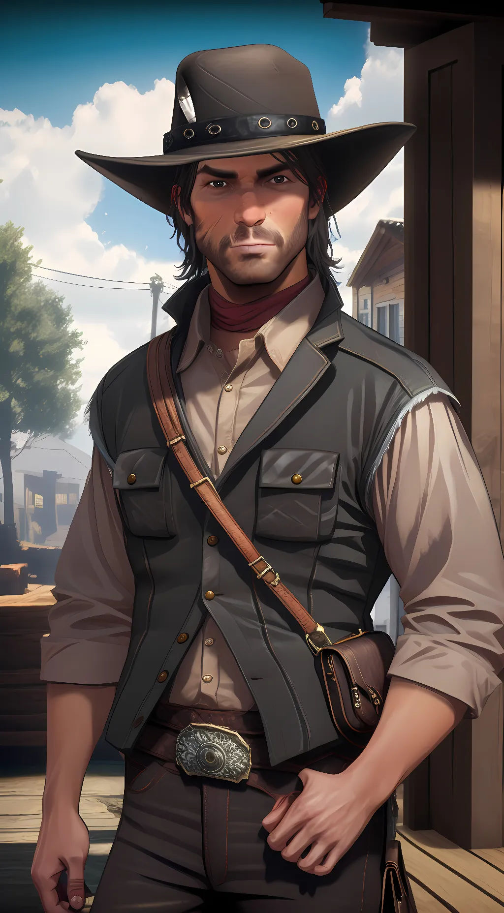 Talkie AI - Chat with John Marston