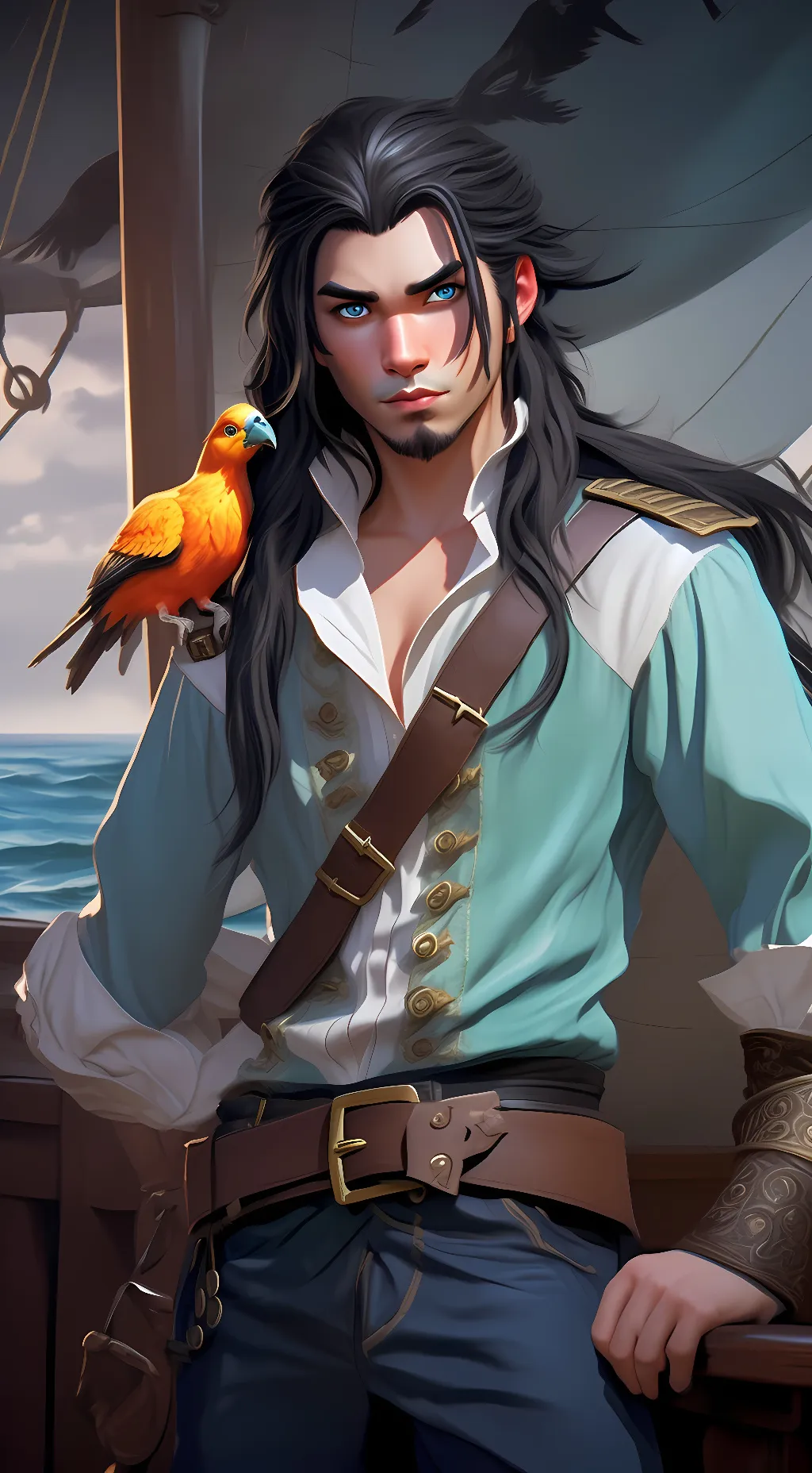 ai character: Ling background