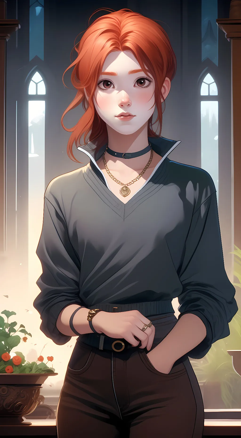 ai character: AK background