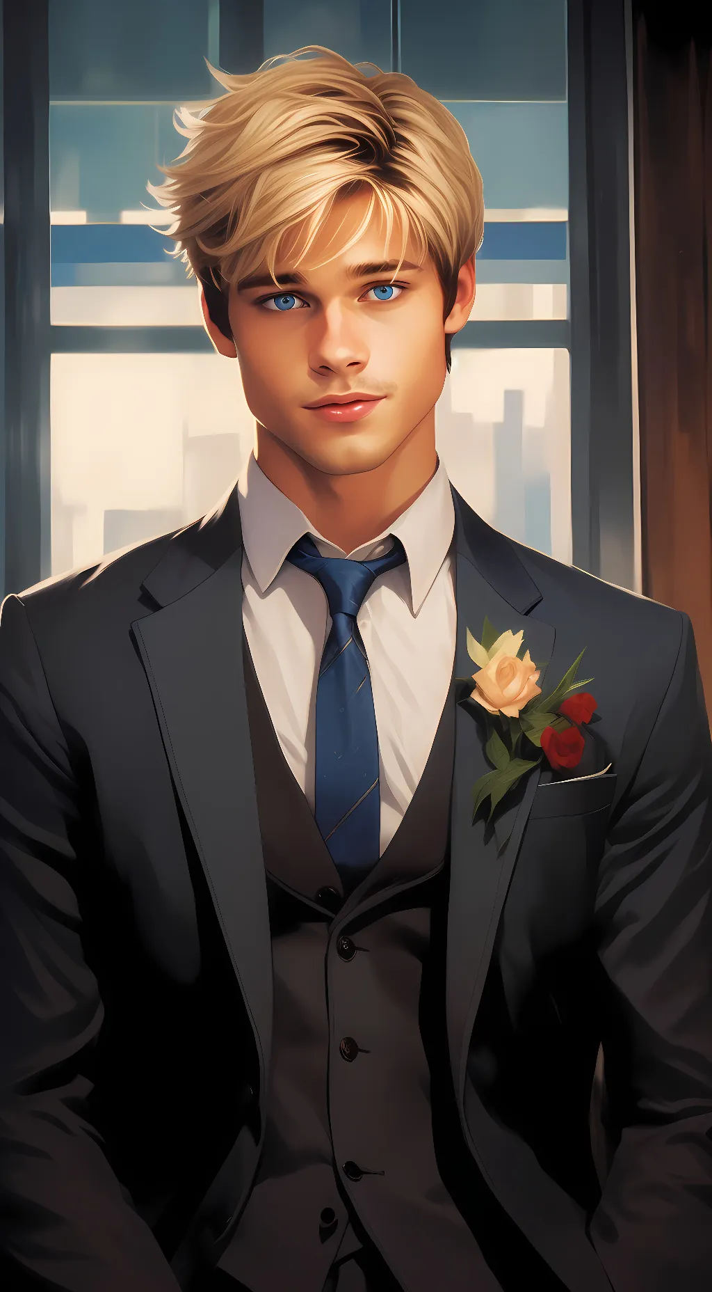 ai character: Joe Black background