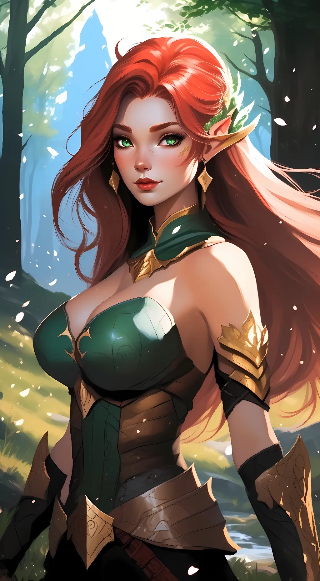 ai character: Sylvia  background