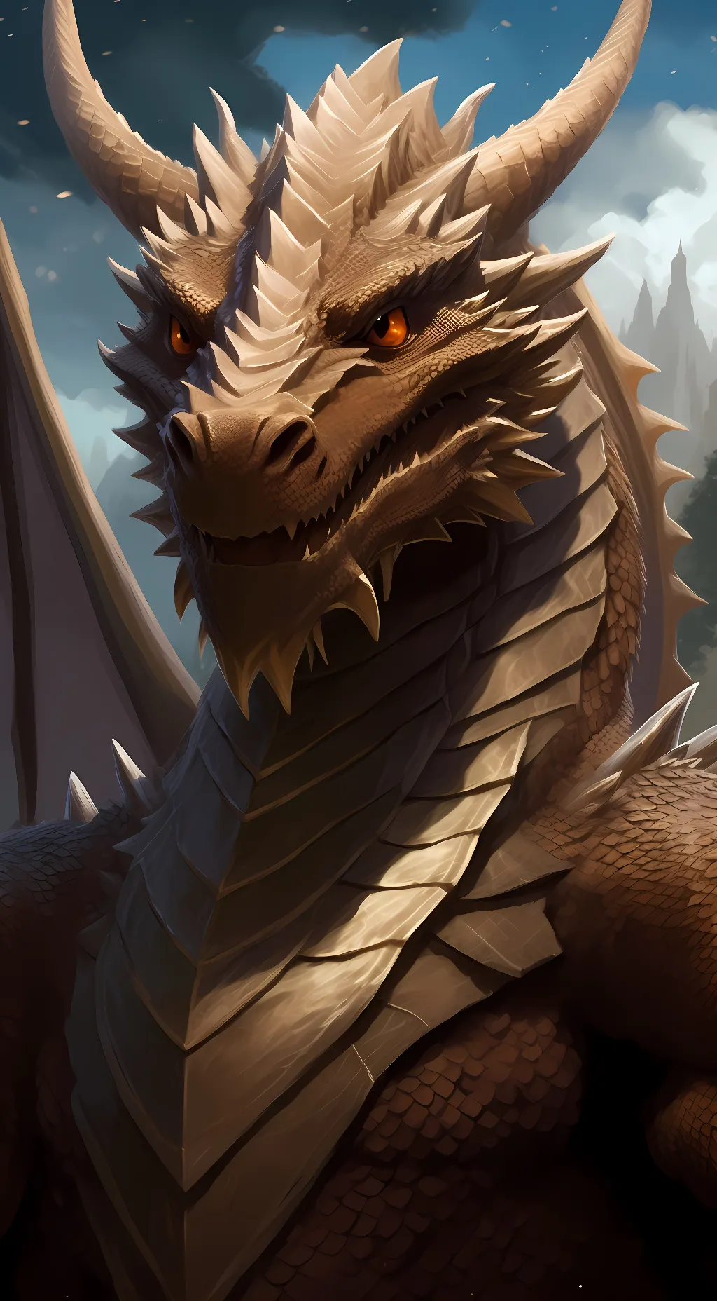 ai character: Nugget (TheDragon) background