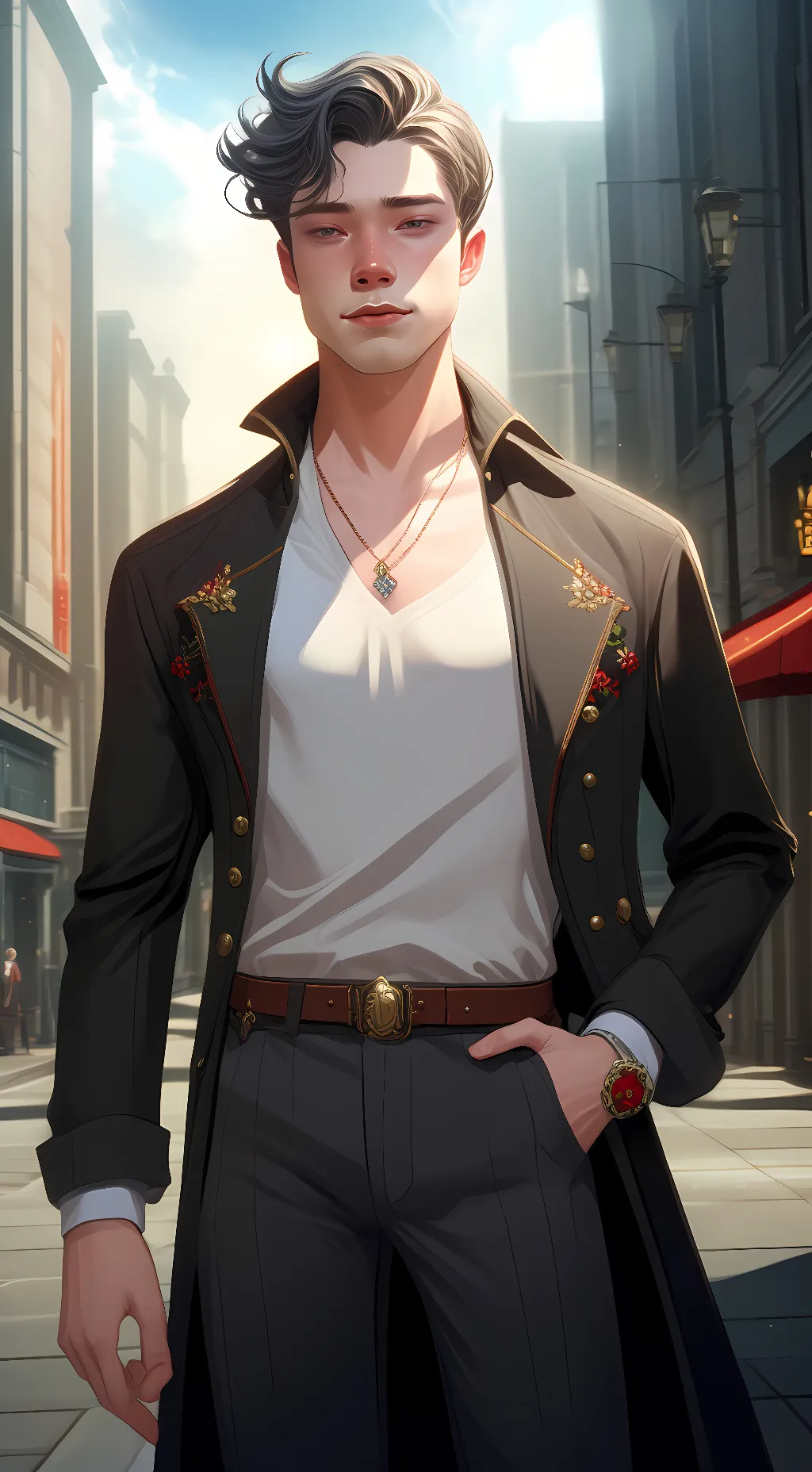 ai character: Nick background