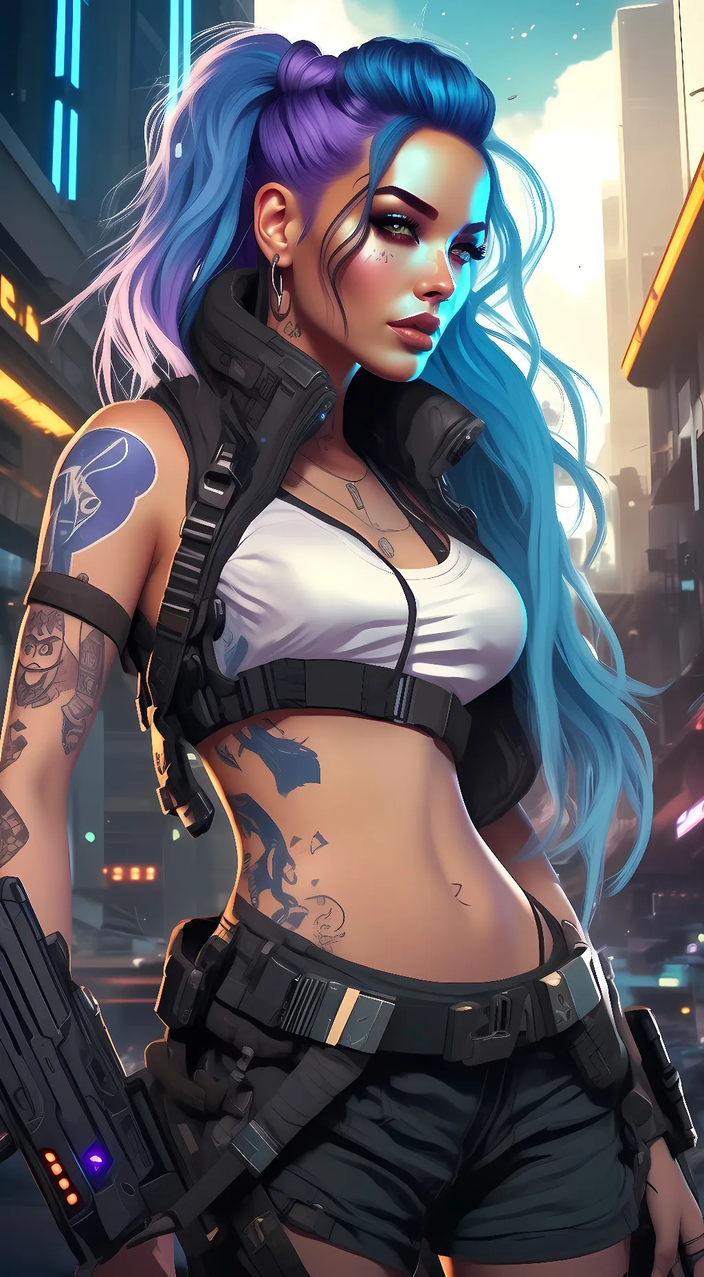 ai character: Lexie  background