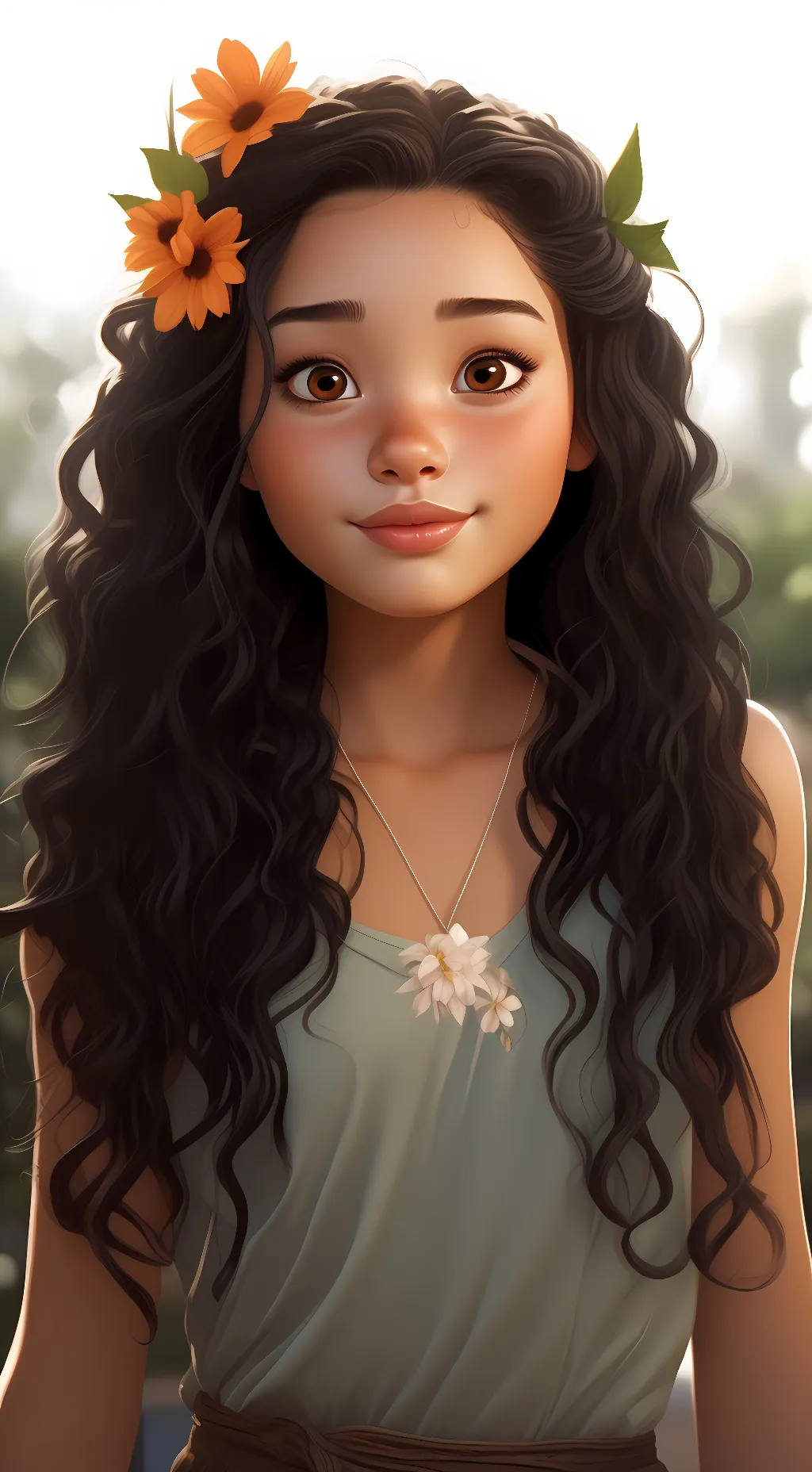 ai character: Mia background