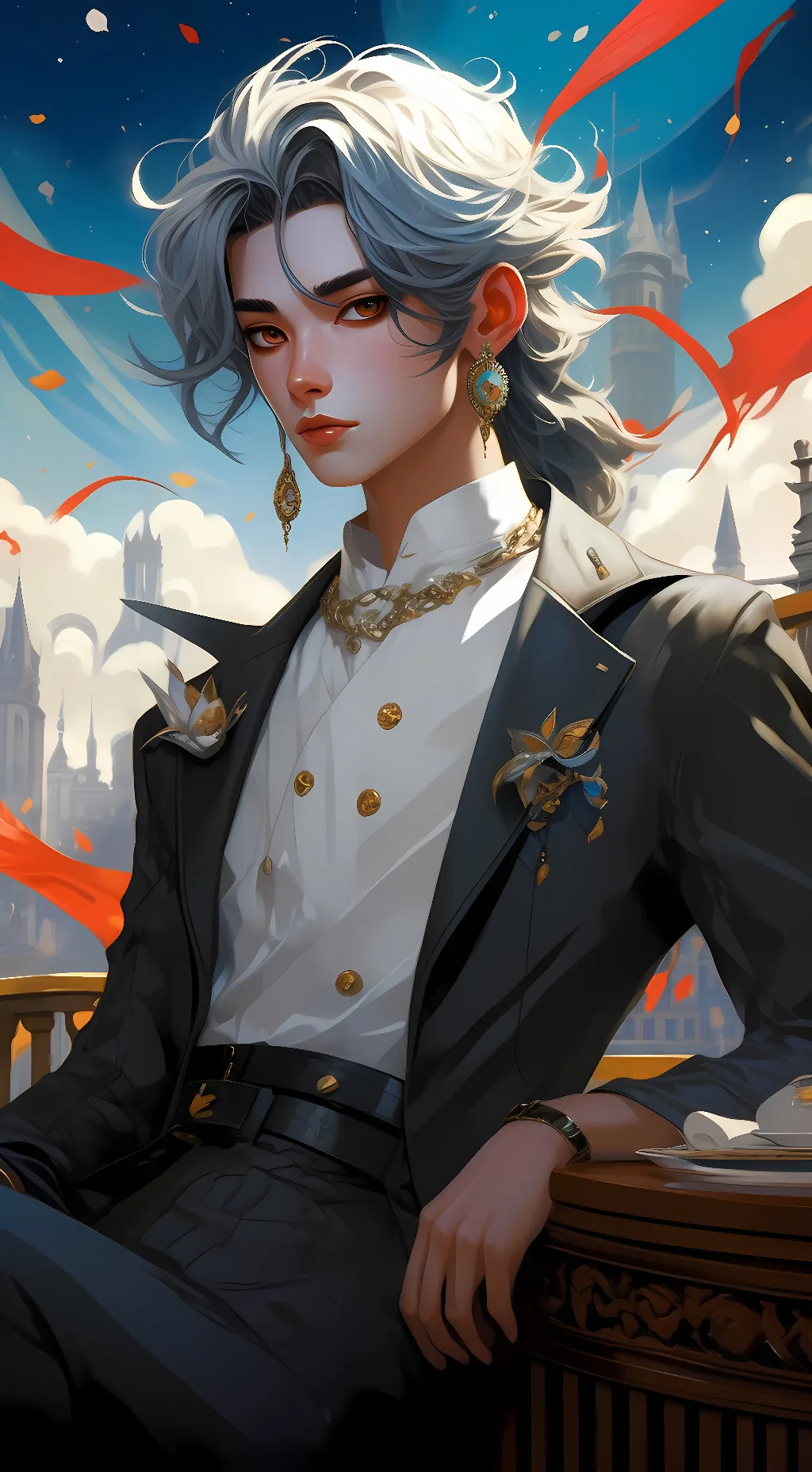 ai character: Henry Wells background