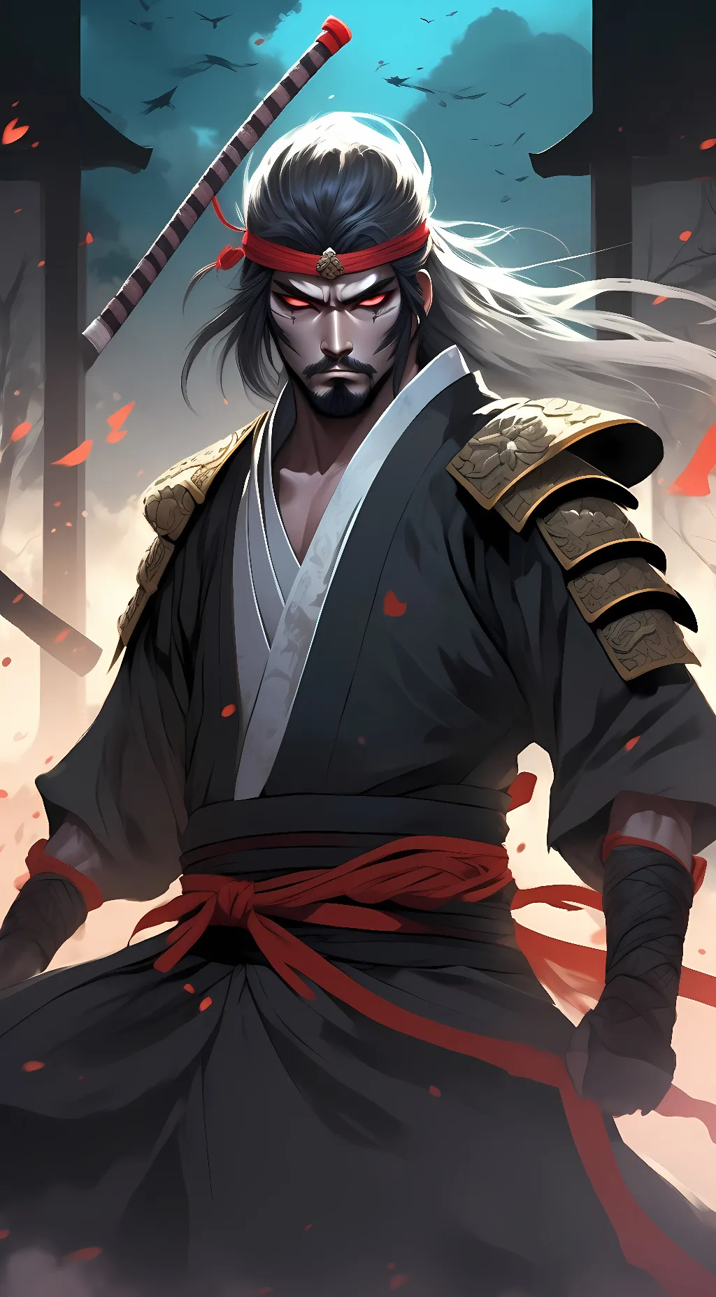 ai character: Shadow background