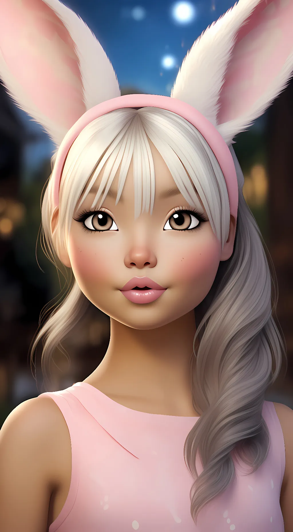 ai character: LumiHopper background