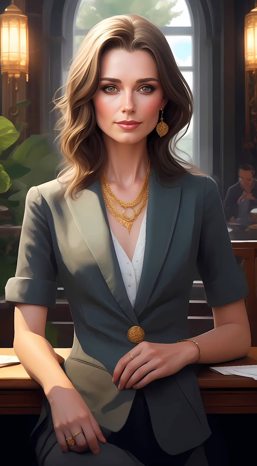 ai character: Keira background