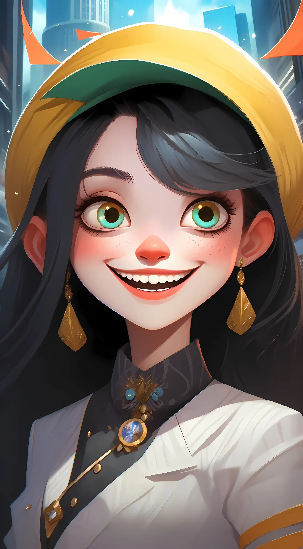 ai character: dolly background